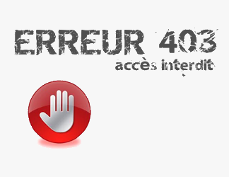 Erreur 403